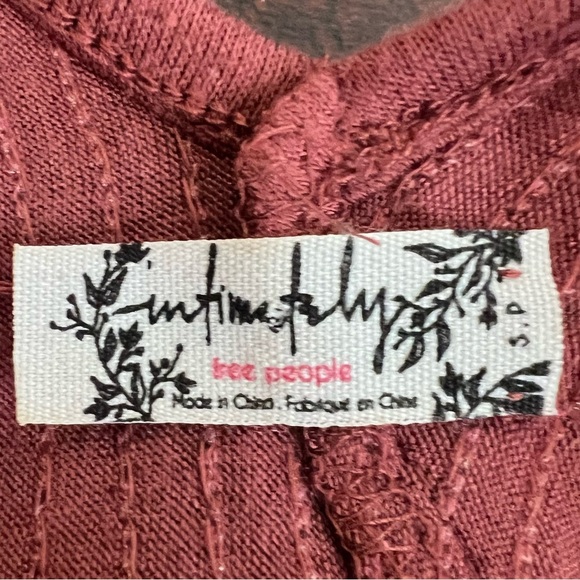 FREE PEOPLE Intimately Sequined Mini Dress Deep V Low Back Rose Size Small - Picture 11 of 15